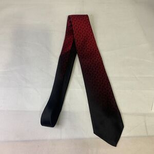 #6607 Red and Black Mens Necktie, Tie